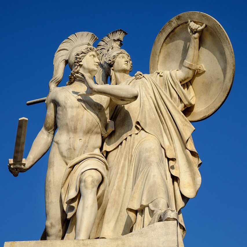 monument, statue, greek gods figures, athena, protected, figures, shield, sword, warriors, sculptures, stone sculptures, greek gods, mitte, statue, statue, statue, statue, statue, athena, athena, athena, shield, shield, shield, sword, sword, greek gods, greek gods